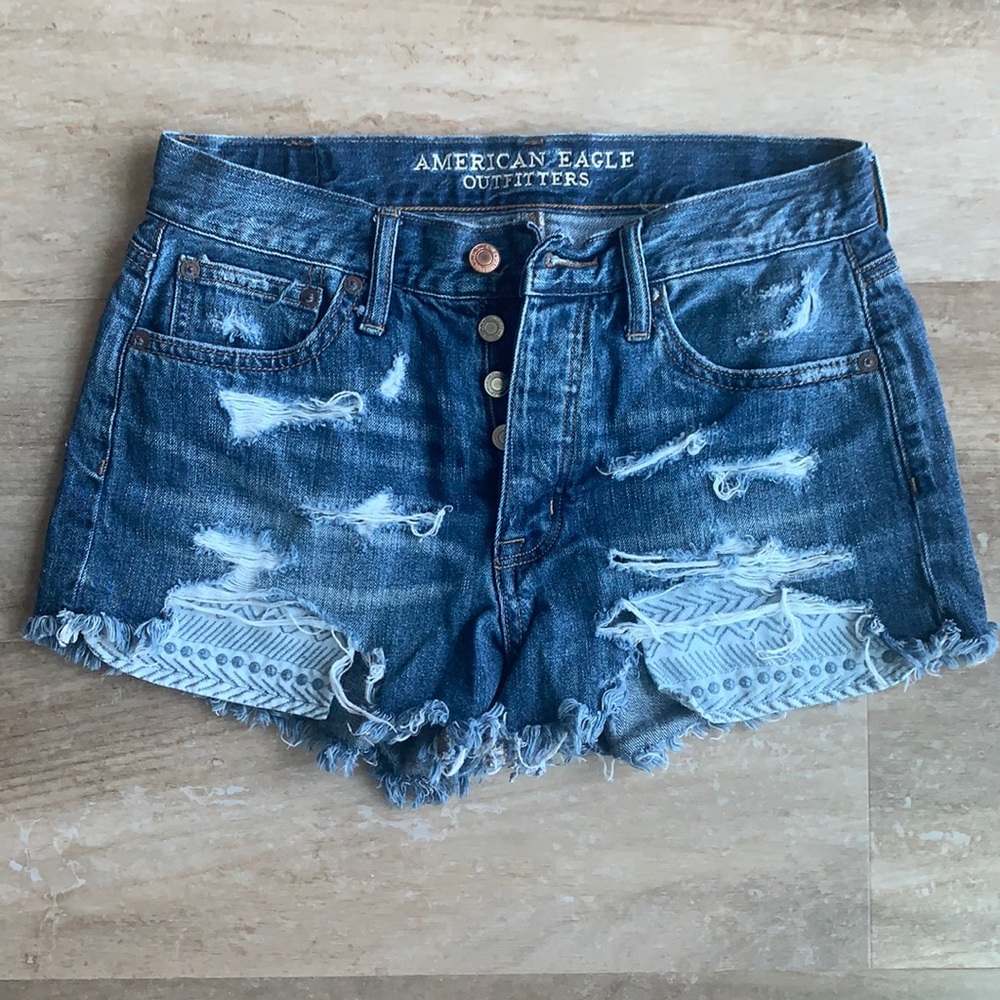 American Eagle Festival Shorts- Size 2